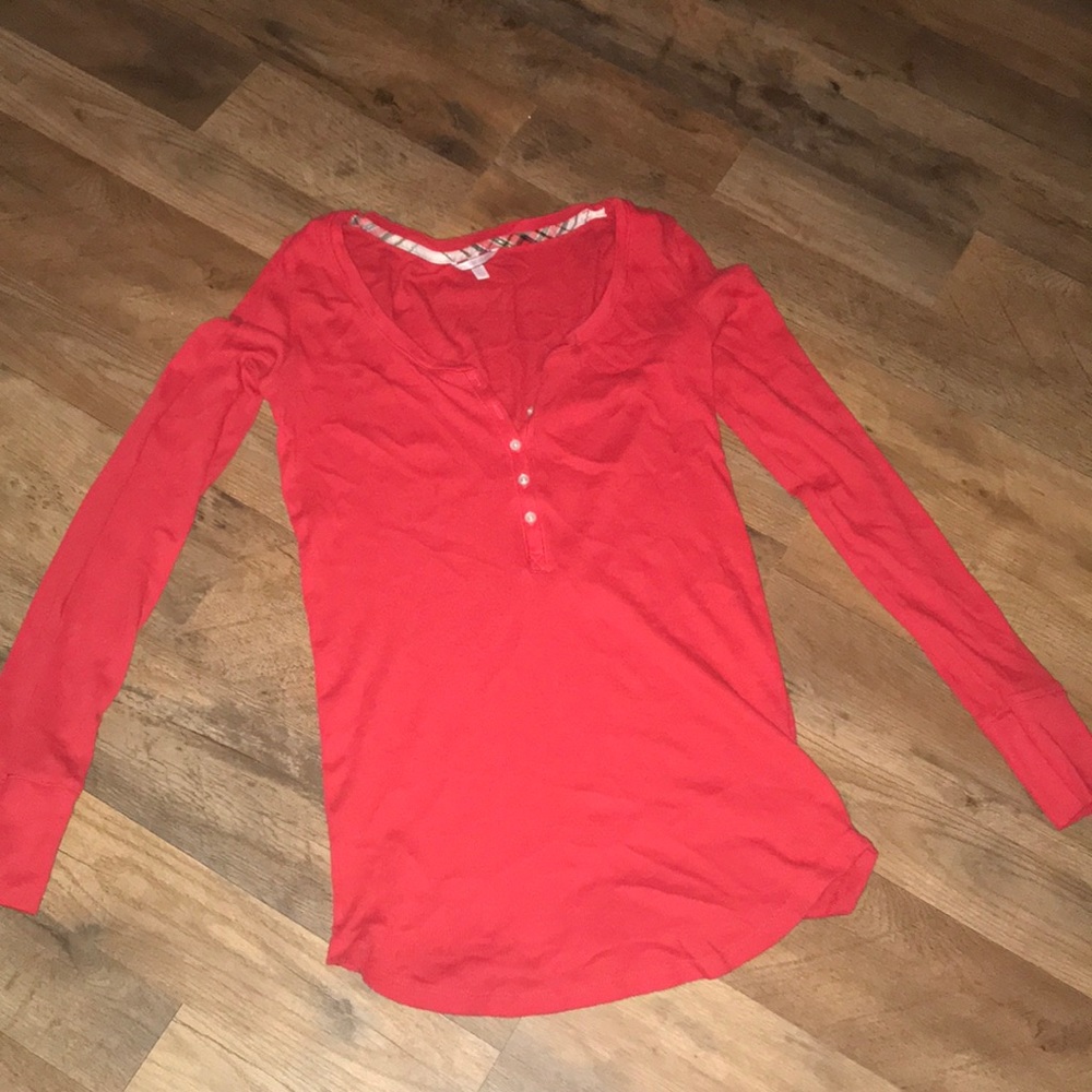 Victoria’s Secret long sleeve pj top